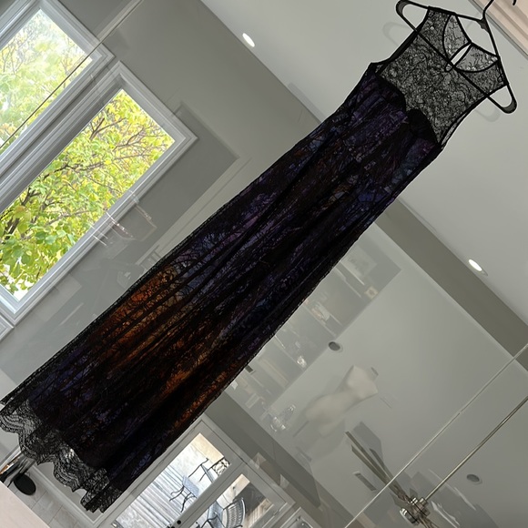 Bebe Lace Overlay Maxi Dress - 4 - Picture 5 of 16